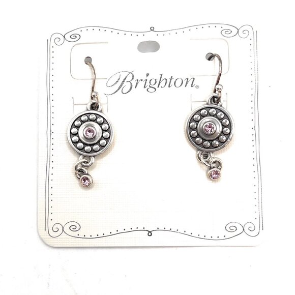Brighton Pebble Light Rose Earrings - JA886F - Picture 1 of 1